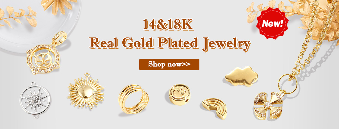 14&18K Real Gold Plated Jewelry