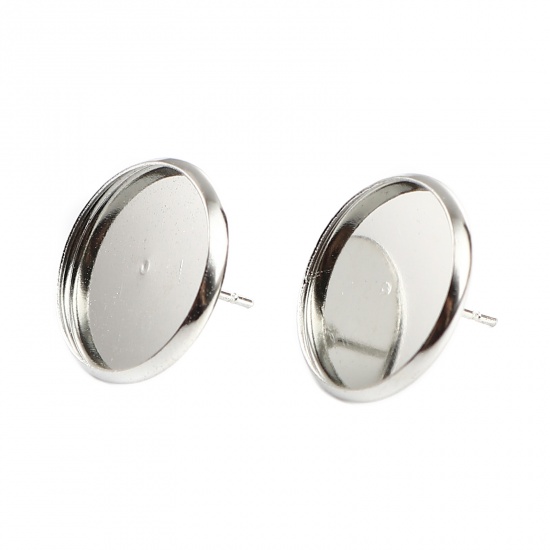 Ohrring Fassung für Cabochon