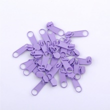Zinklegierung Zipper Schieber Helllila 27mm x 7mm, 50 Stück