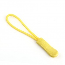 PVC & Nylon Reißverschluss Kordelzug Gelb 66mm x 8mm, 10 Stück