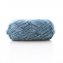Mischgarn Super Weich Strickgarn Strickwolle Blau 1.5mm, 1 Rolle (ca. 130 M/Rolle)