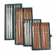 Bambus Kettelstifte mit Doppelte Öse Bunt 1 Set ( 44 Stück/Set)