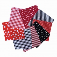 Gemischt - 8 Stück 50x50cm DIY Patchwork Stoff Baumwolle bedruckt Stoff Set DIY Maske Nähmaterial