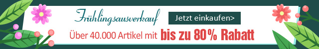 Frühlingsausverkauf Bis zu 80 % Rabatt 