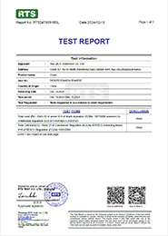 Nickel Test Report