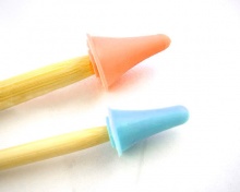 Silicone Knitting Accessories Mixed Color 22mm x17mm( 7/8