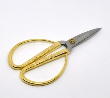 Dragon Phoenix Sharp Scissors Gold-Plated 13cm x7cm(5 1/8