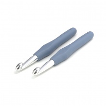 10mm Aluminum Crochet Hooks Needles Blue 14cm(5 4/8