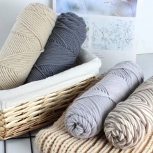 Acrylic Super Soft Knitting Yarn Multicolor