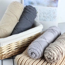 Acrylic Super Soft Knitting Yarn Multicolor