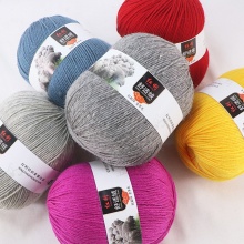 Wool Blend Super Soft Knitting Yarn Multicolor