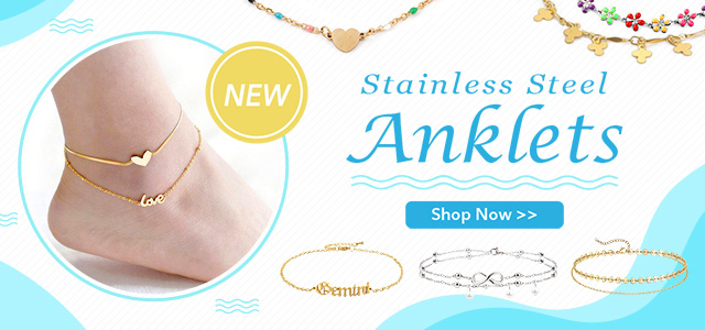 Stainless Steel Anklets