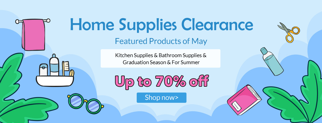 Home Supplies Clearance Sale 