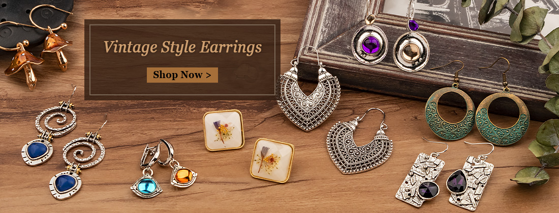 Vintage Style Earrings