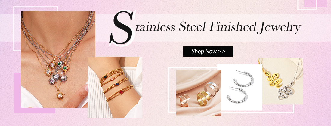 Stainless Steel Finished Jewelry