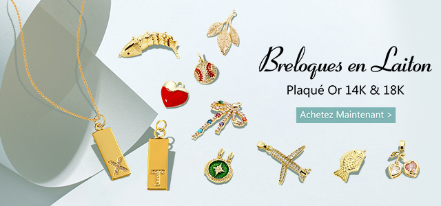Breloques en Laiton