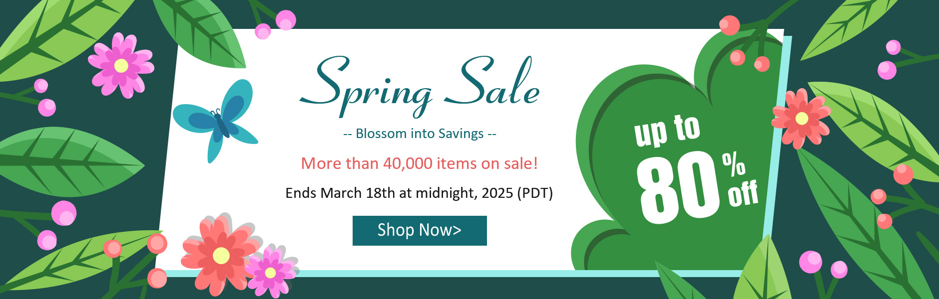 Spring Sale