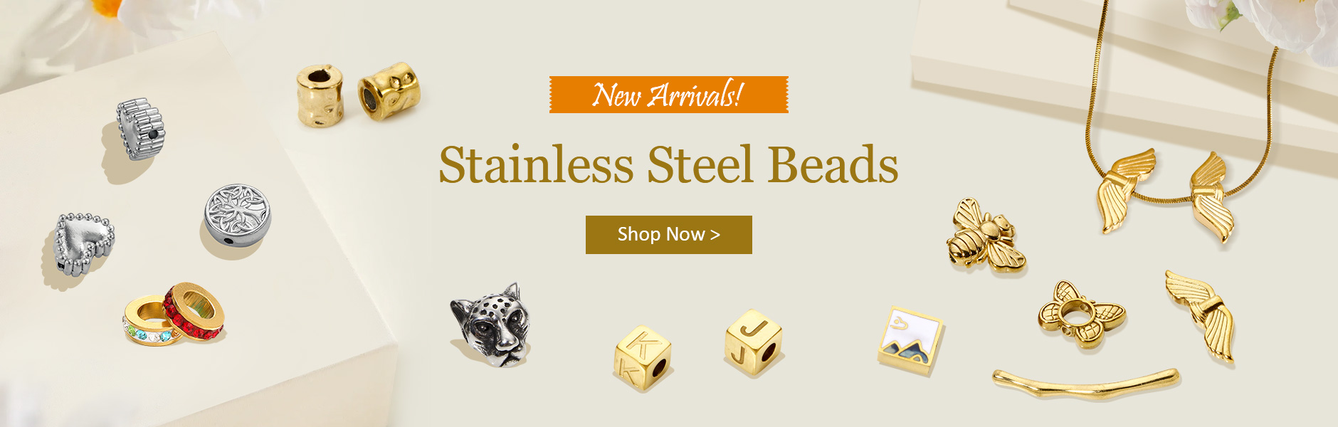 Stainless Steel Beads