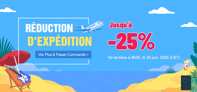 Réduction d'Expédition
