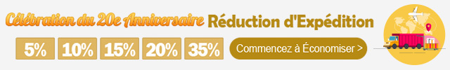 Réduction d'Expédition