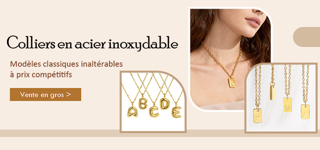 Colliers en acier inoxydable