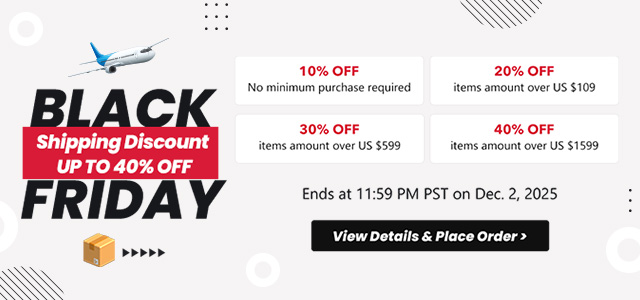 Black Friday Shipping Discount
