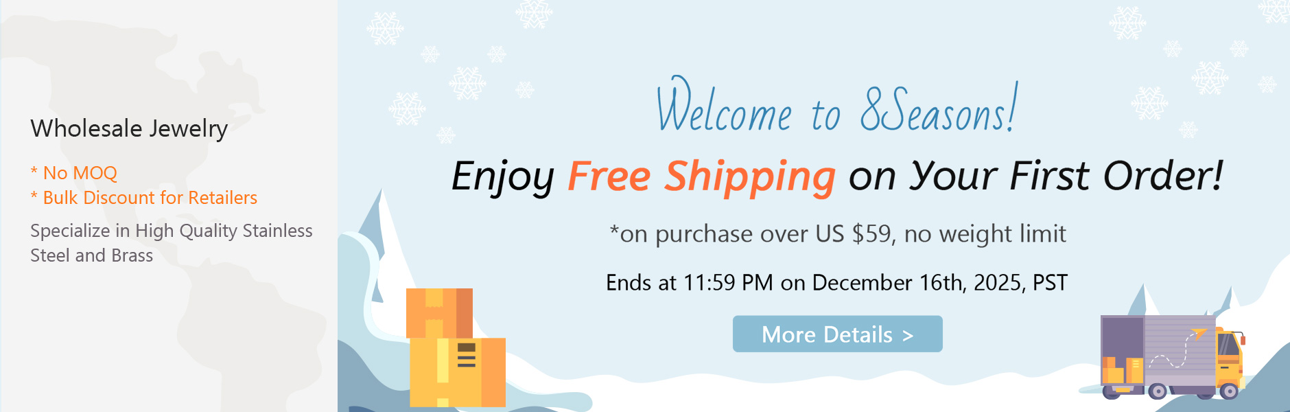 Free Shipping for your first order