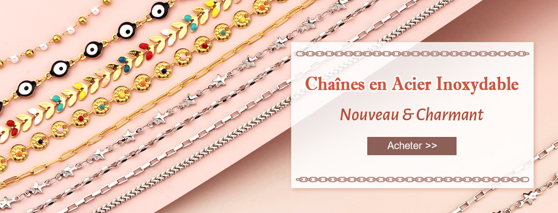 Chaînes en Acier Inoxydable