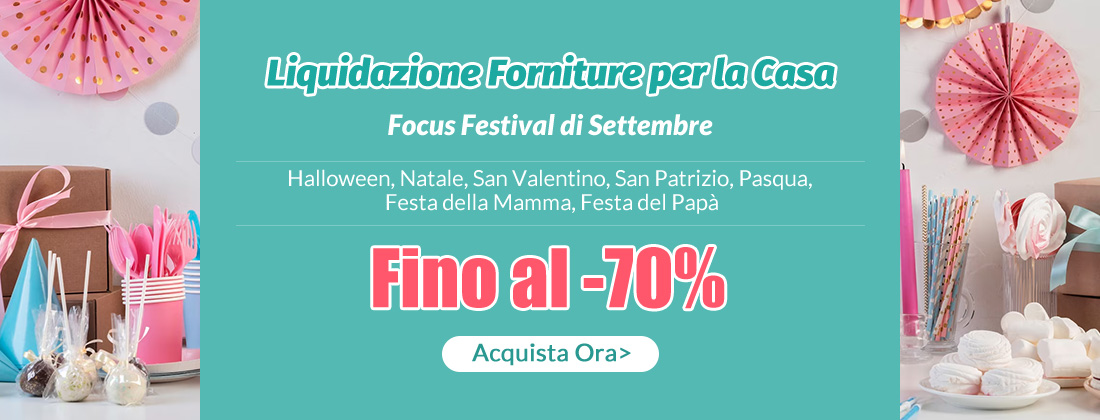 Liquidazione Forniture per la Casa