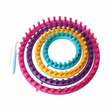 Polipropilene Accessori per Lavoro a Maglia Colore Misto 33cm x 30cm, 1 Set