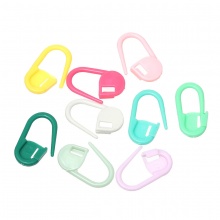 Polipropilene Accessori per Lavoro a Maglia Colore Misto 22mm x 12mm, 300 Pz