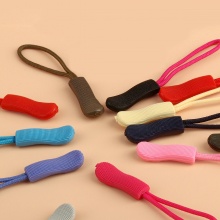 PVC & Nylon Coulisse con Cerniera Colore Viola 66mm x 8mm, 10 Pz