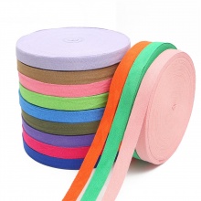 Poliestere tessitura Multicolore 2cm, 1 Rotolo (Circa 5 Yard/Rotolo)