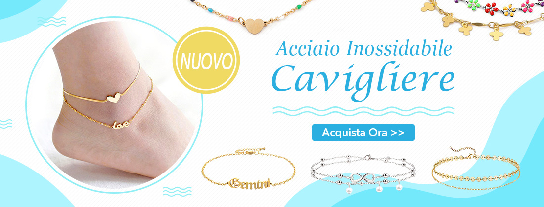 Cavigliere in Acciaio Inossidabile