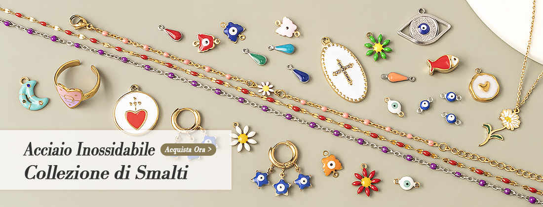 Collezione Smalto Acciaio Inossidabile