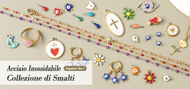 Collezione Smalto Acciaio Inossidabile