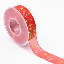 ="赤い金箔は雪糸リボンクリスマス20