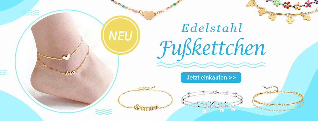 Stainless Steel Anklets