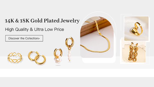 18k gold outlet plated jewelry wholesale