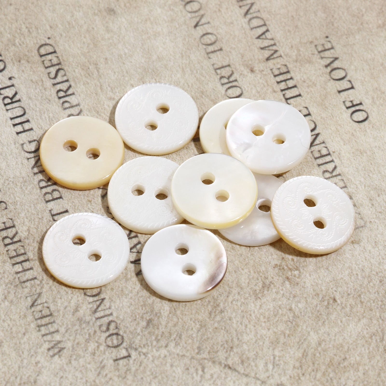 Shell Buttons